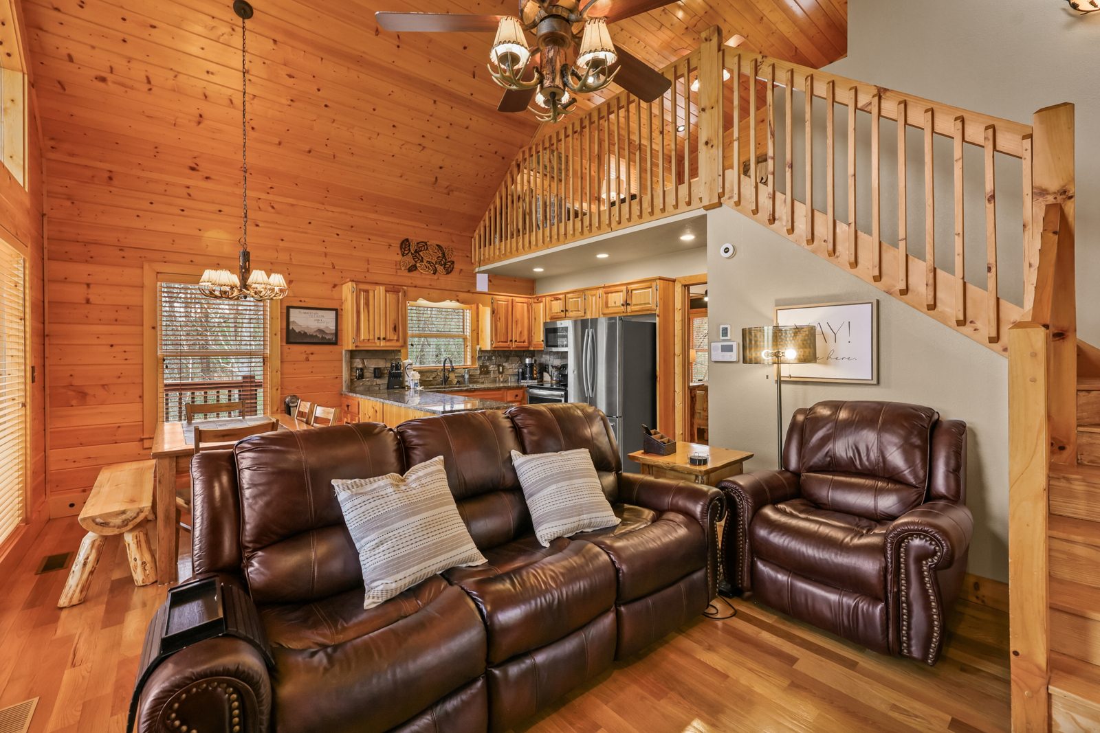 Living area recliners