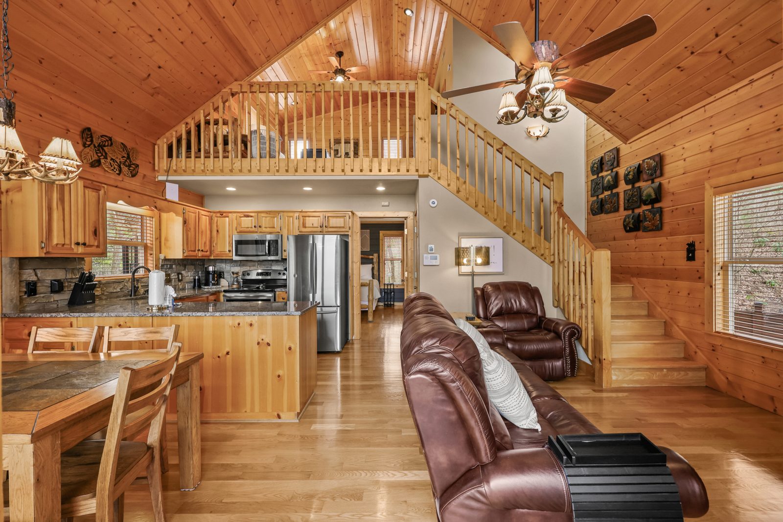 Loft living area